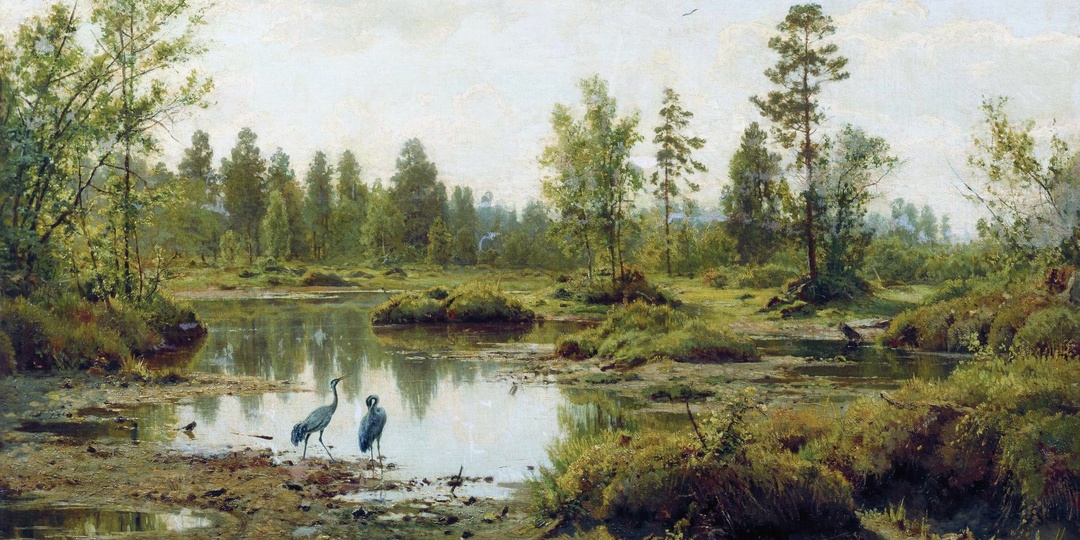 Болото в русской живописи. Шесть замечательных картин