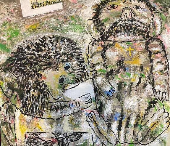    Работа Олега Ланга