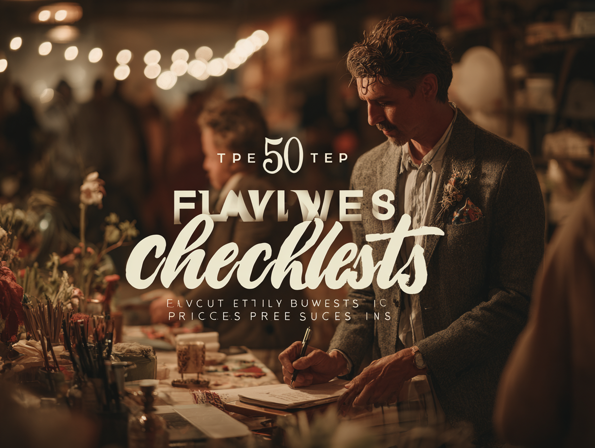    Как создать идеальный чек-лист для мероприятия: 50 шагов к успеху без ошибок Антон