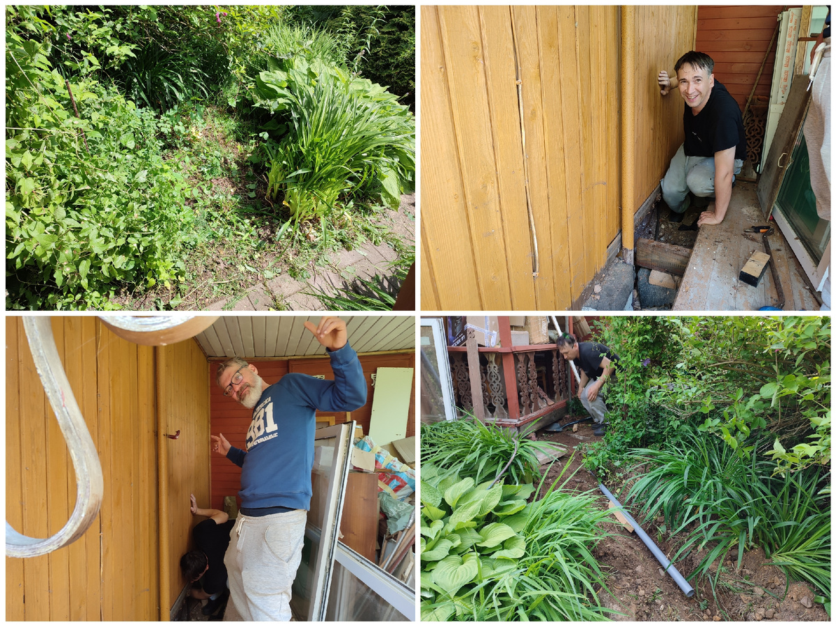 Какое счастье, что у моих родных мужиков руки "откуда надо" и время наконец нашлось! 