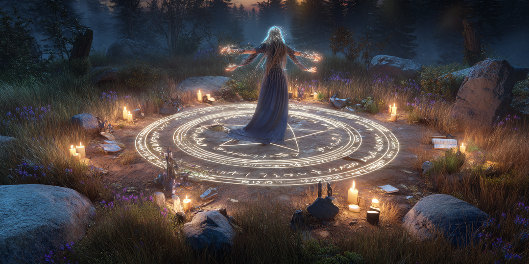 Руководство по Созданию Магического Круга Без Инструментов