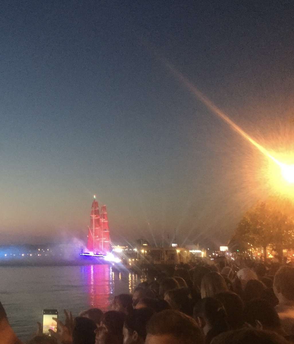 Фото с репетиции праздника «алые паруса