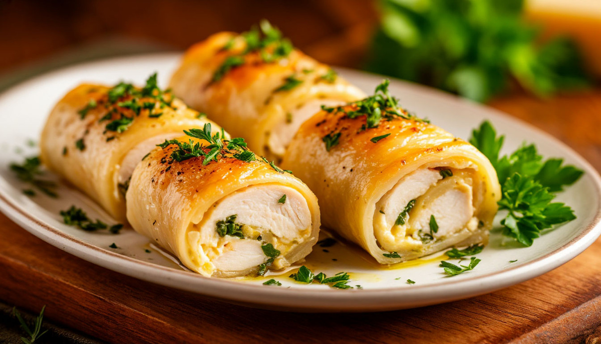 Куриные рулетики