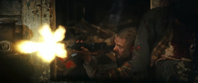 Кадр из фильма "Опустошение".Режиссер: Гарет Эванс