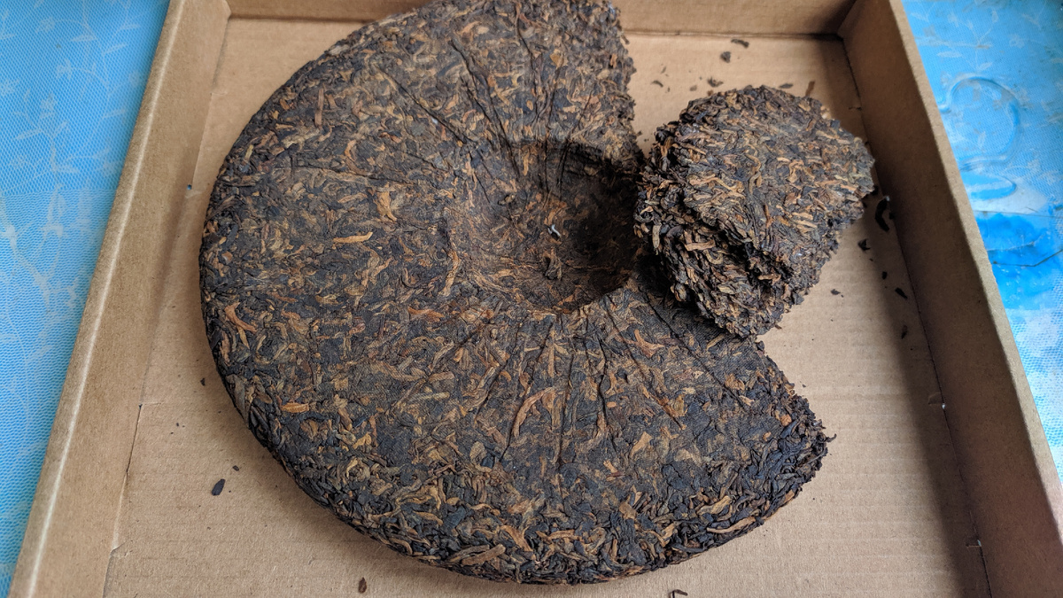 Фото автора. На месте разлома видно, что почки находятся и внутри блина, что говорит о хорошем качестве.