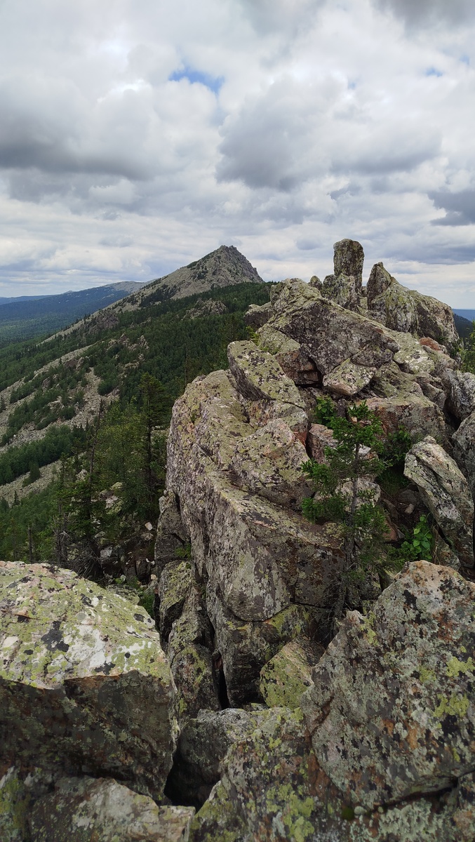 На вершине Митькиных скал