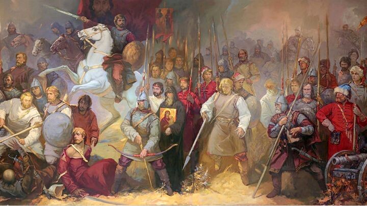    Фото: Анатолий Костяников «Лицом к лицу. Героям Судбищенской битвы посвящается»