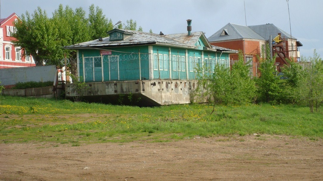 Бывший причал-дебаркадер Бирска