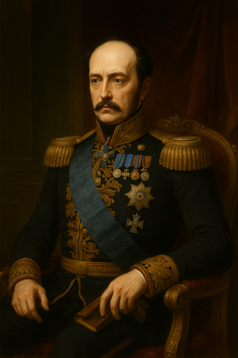 Император Николай I. При Николае I в России началось активное освоение золотоносных месторождений, особенно на Урале и в Сибири, что привело к увеличению добычи золота и пополнению государственной казны