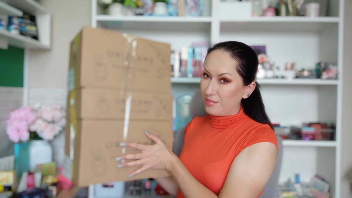 Три коробки в заказе Орифлейм 9/2025