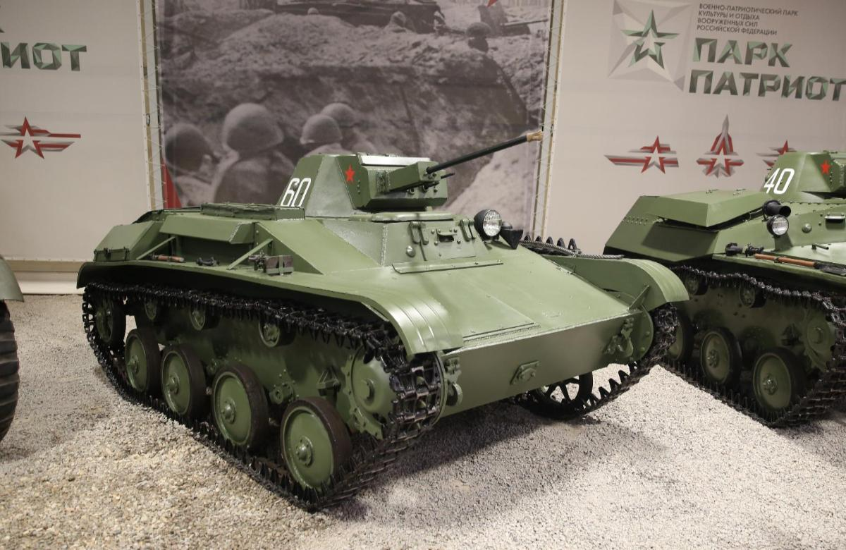 Танк Т-60 собственной персоной. Фотография с сайта музея Патриот.