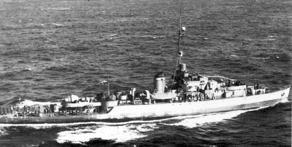 USS Asheville (PF-1) (патрульный фрегат № 1) типа «Ривер» в составе флота США