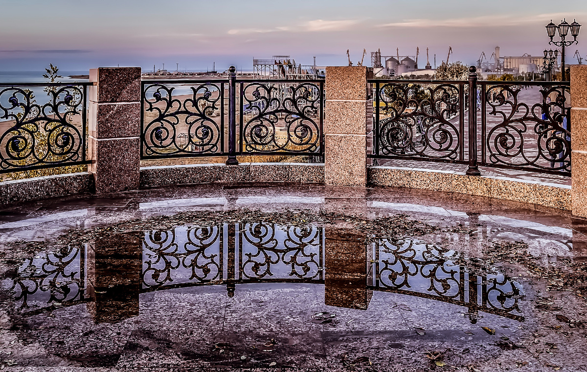 Ейск, после дождя