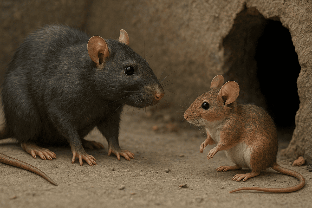    Два животных — два вредителя, которым не рады ни в одном доме. Но если они завелись, нужно знать их отличия.