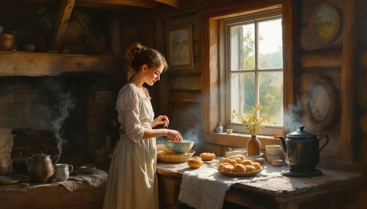 В иллюстативных целях. Таким видит утро столетней давности нейросеть.