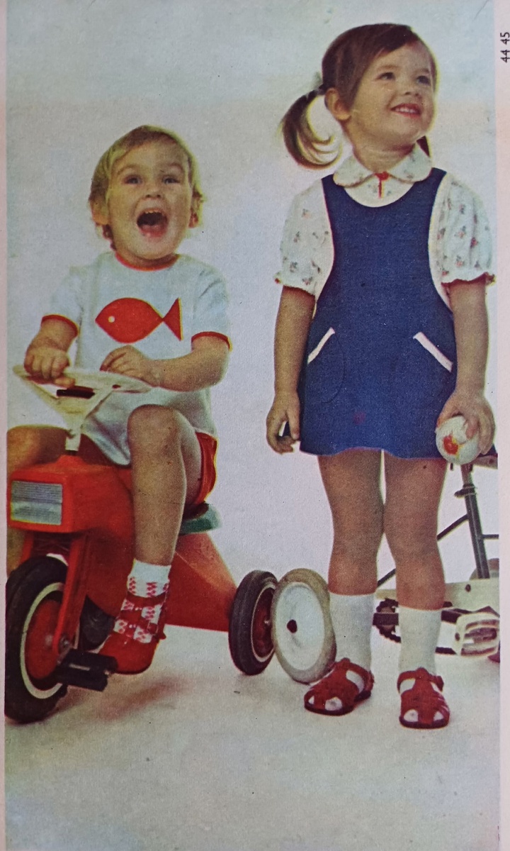 Модели сезона. 1977г. Лето-осень. Коллекция автора. 