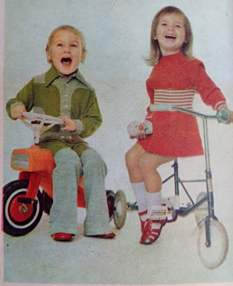 Модели сезона. 1977г. Лето-осень. Коллекция автора.