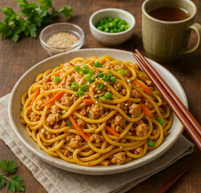 Лапша с куриным фаршем рецепты от Дарики