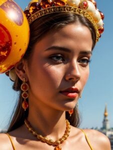  модные тенденции в янтаре