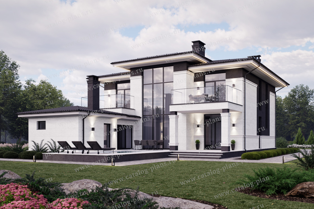 Общая площадь: 350 м²