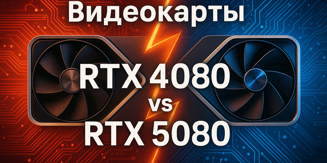 Видеокарты RTX 4080 vs RTX 5080: сравнение