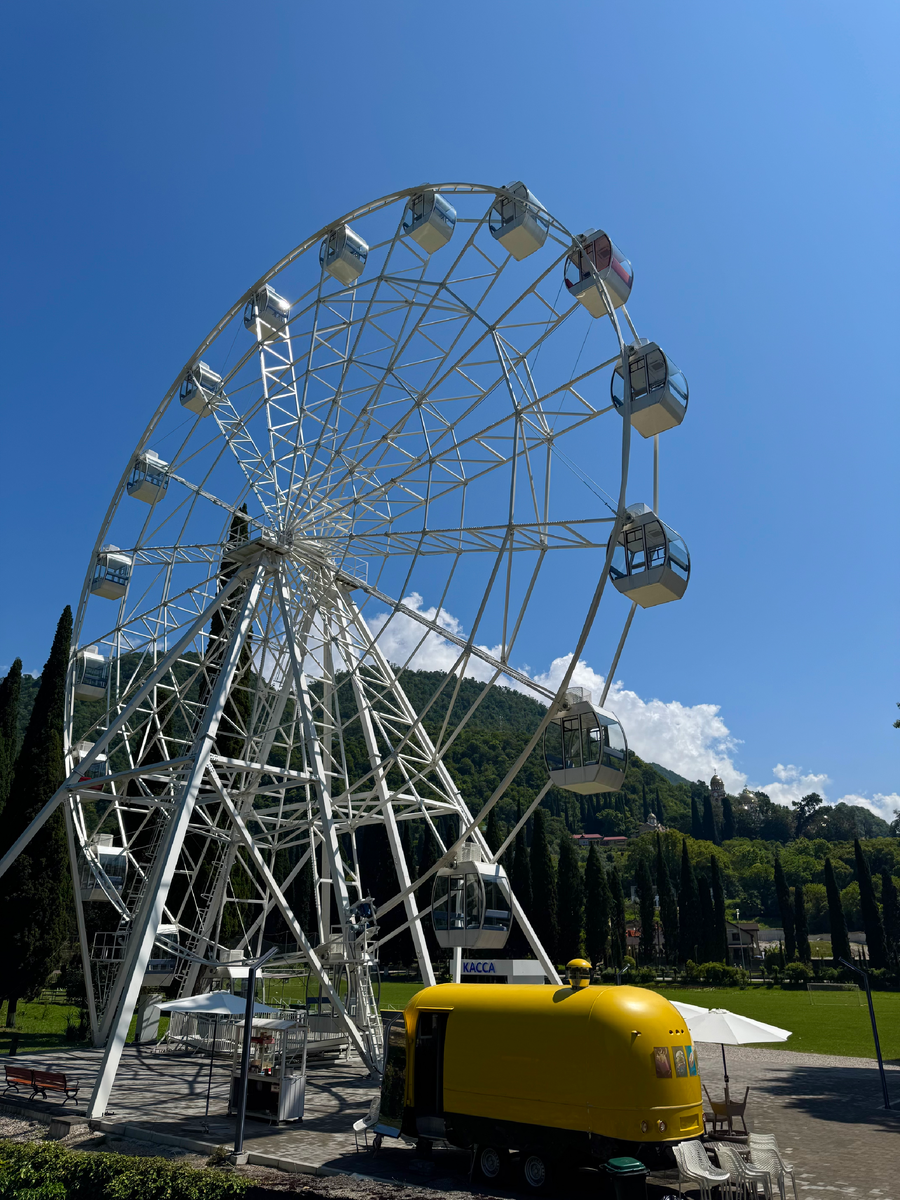 Колесо обозрения.