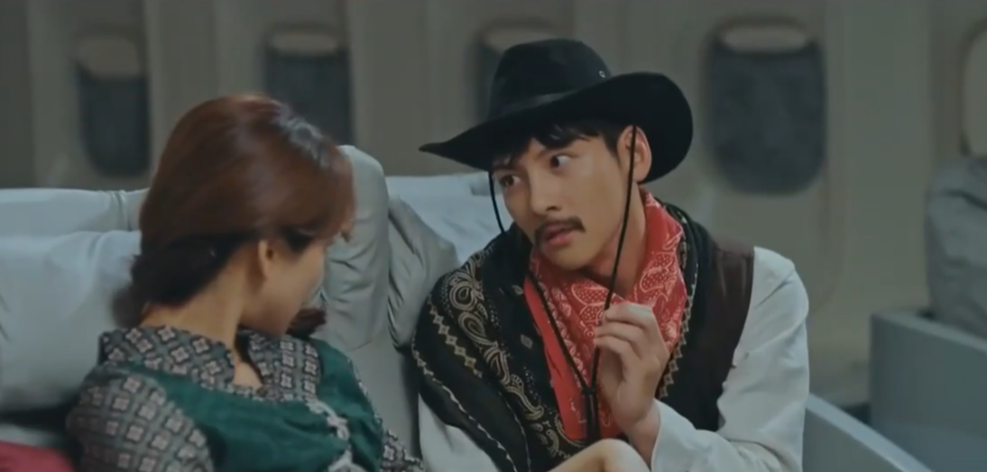 Кадр из дорамы "Разморозь меня нежно" 