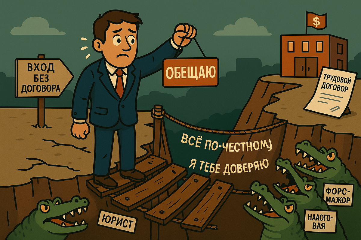 Неофициальное трудоустройство