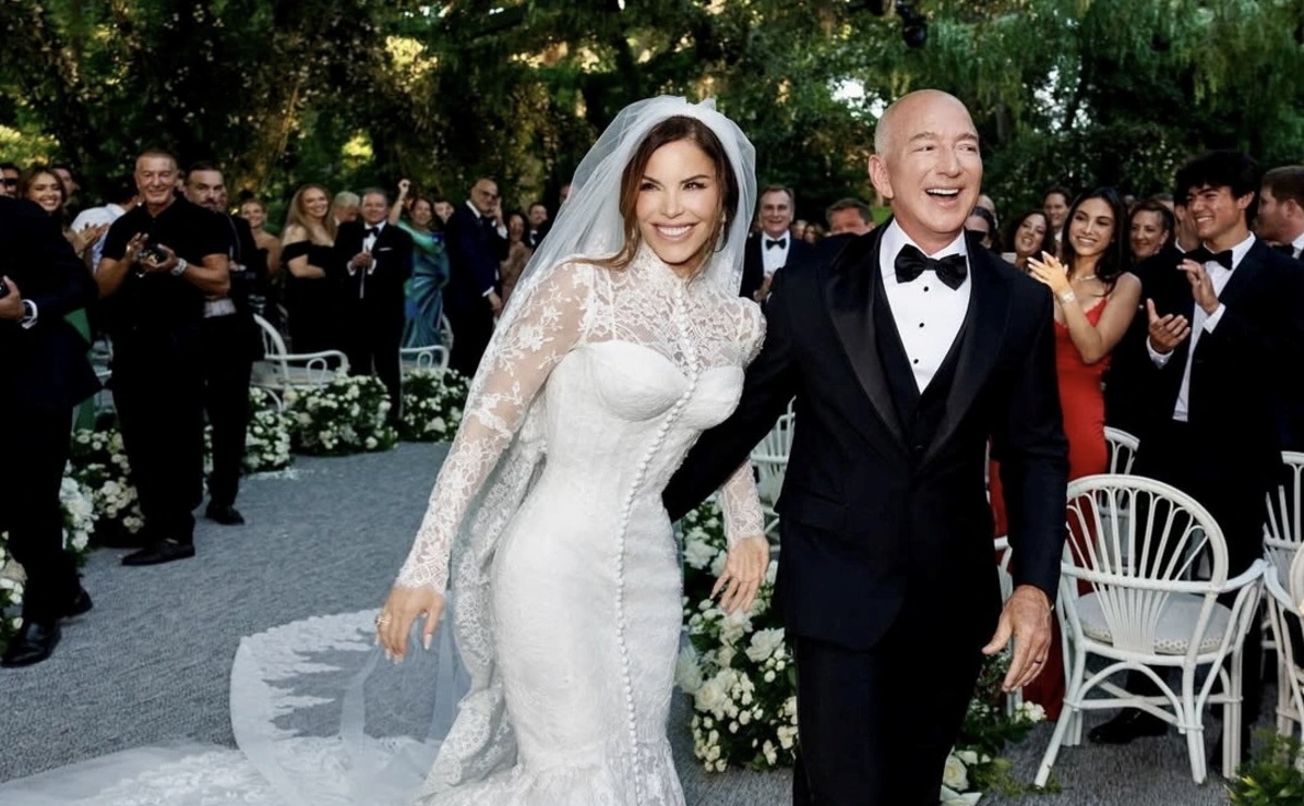 Джефф Безос и Лорен Санчес 