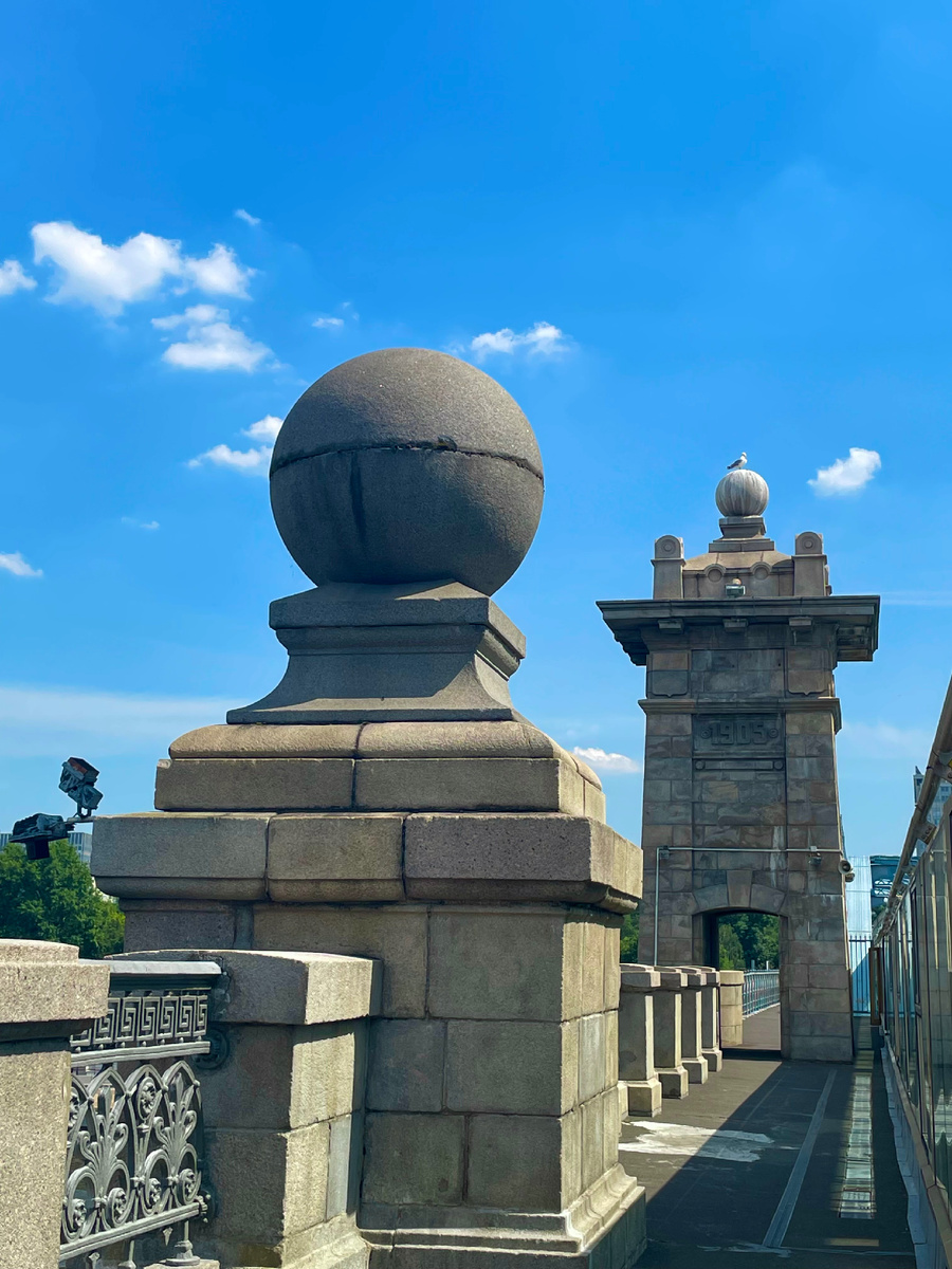 Андреевский мост. Фото автора.