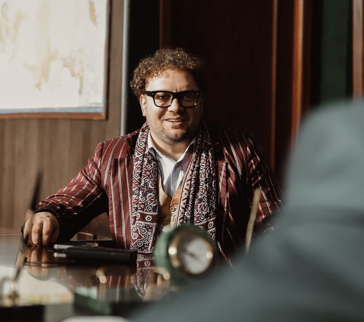 Борис Дергачев. Кадр из сериала "Театральная зона".