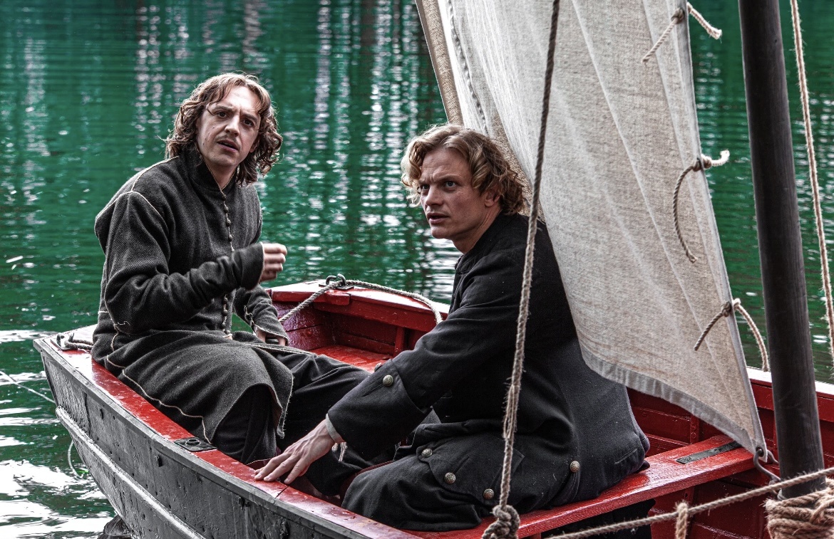 Константин Плотников и Евгений Ткачук. Кадр из сериала "Государь".