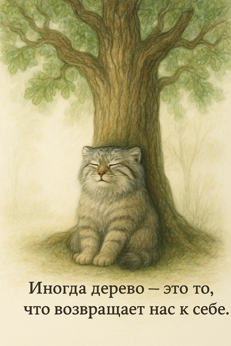 Этот арт создан нейросетью в соавторстве с Манулом и владельцем Арт-мастерской ИИ.