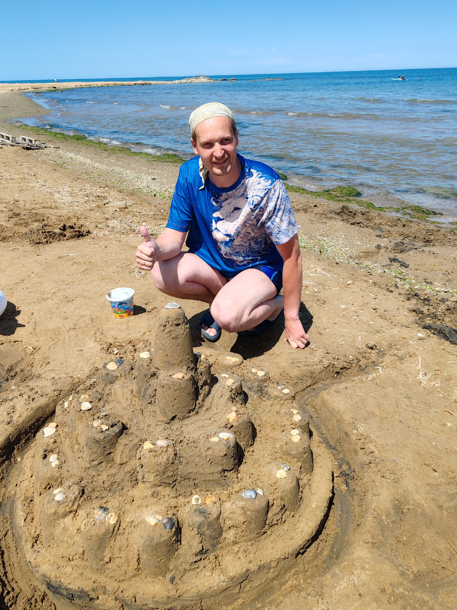 Замок из песка