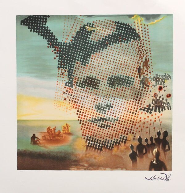 Сальвадор Дали - Портрет моего покойного брата, 1963.