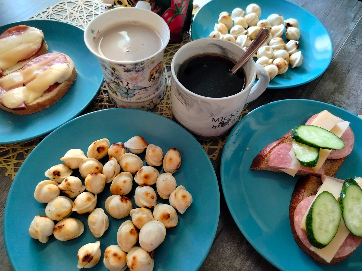 Перекусить перед дорогой