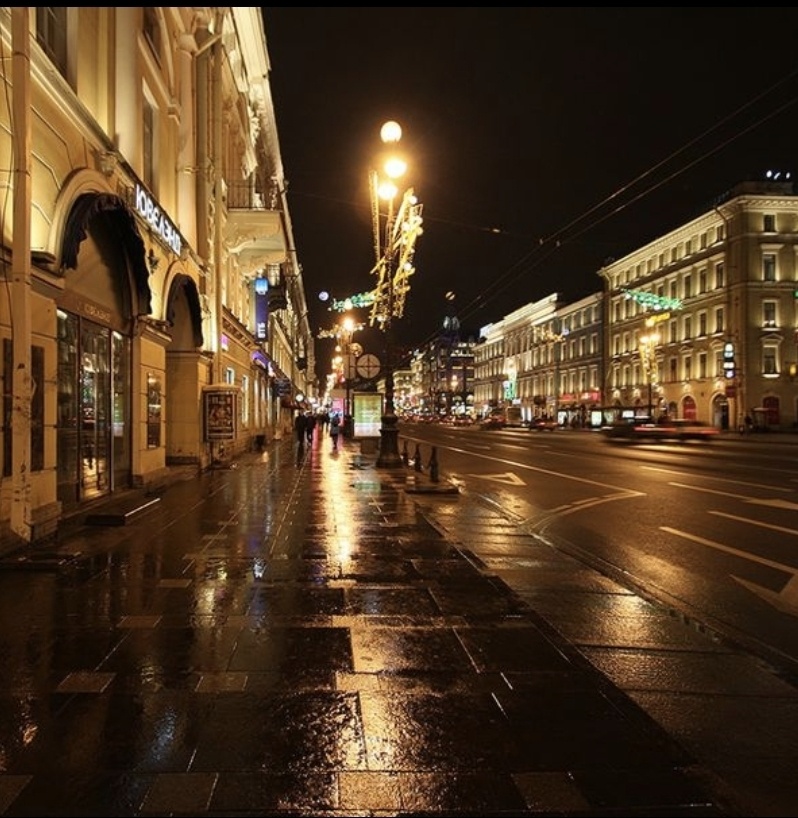 Ночной Санкт-Петербург 