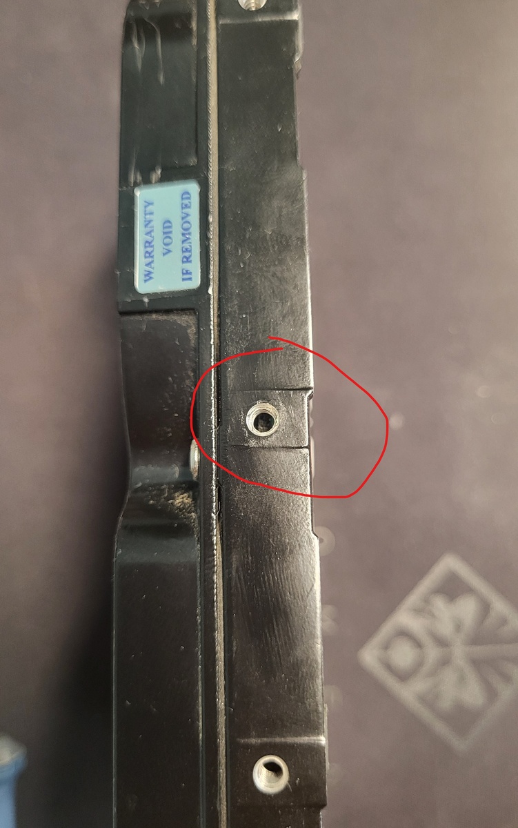 Примерно как выглядят следы от винтов