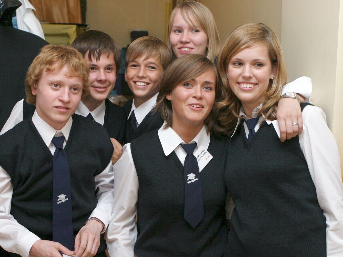    Презентация моделей школьной формы© РИА Новости / Владимир Федоренко