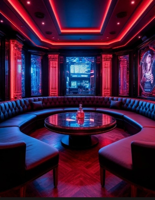 Комната отдыха. Создано с помощью ИИ.