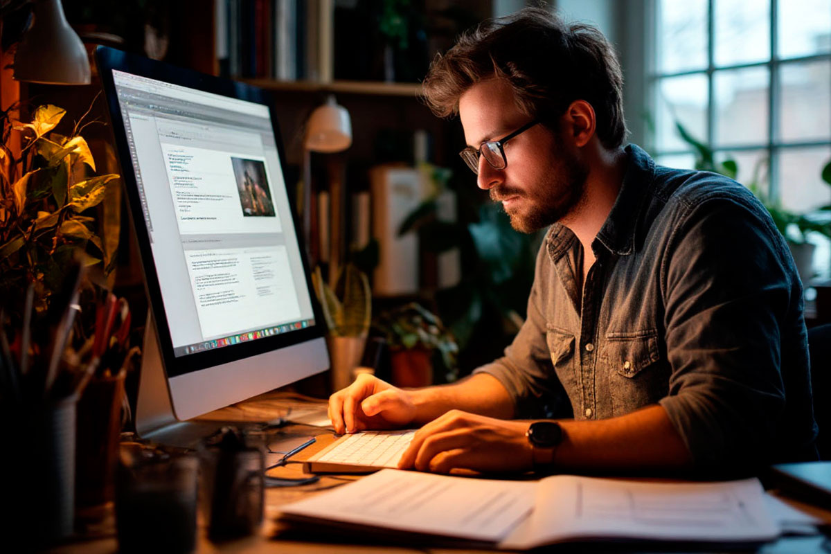 Многие люди пытаются одновременно творить и редактировать