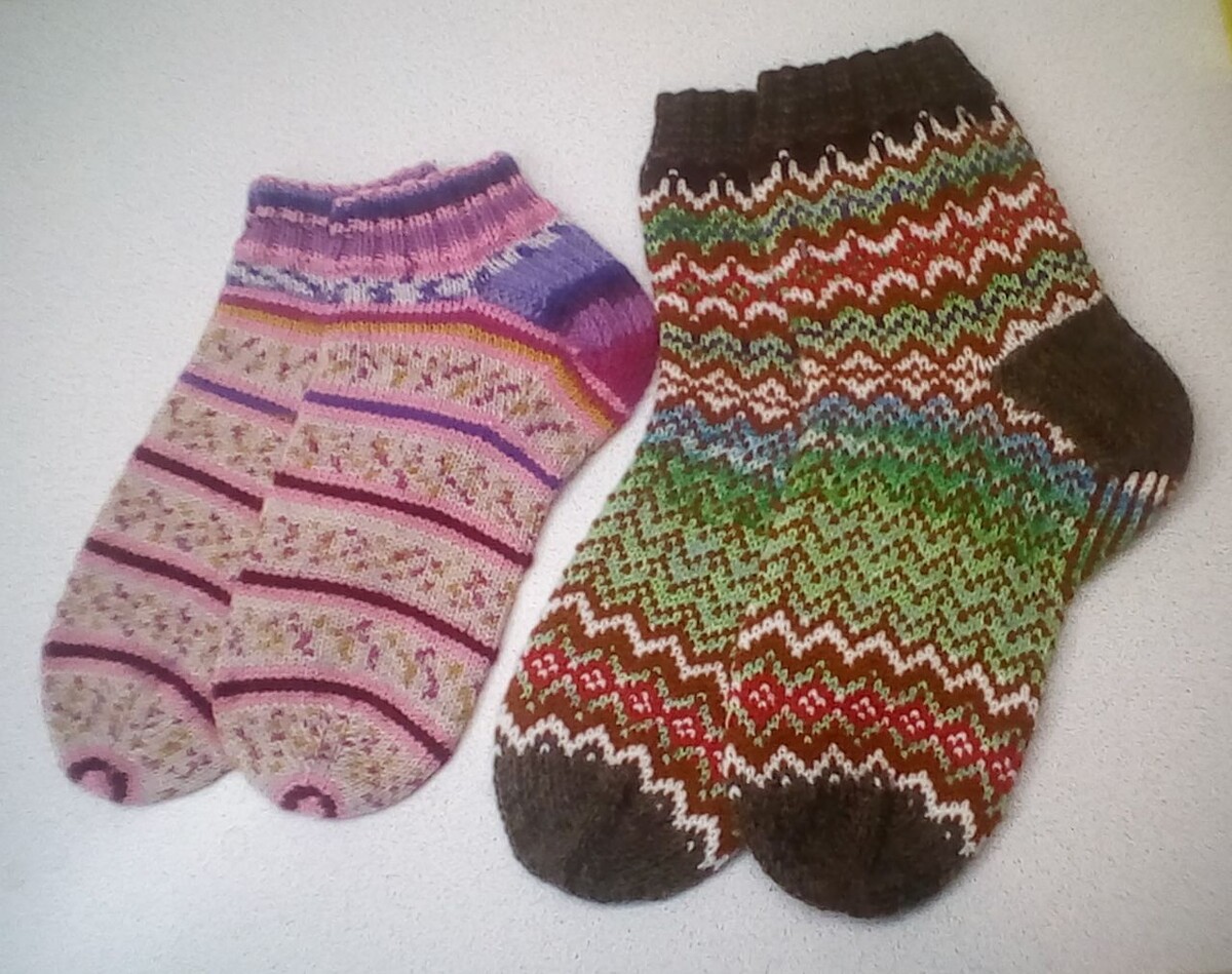 Мои июньские носочки