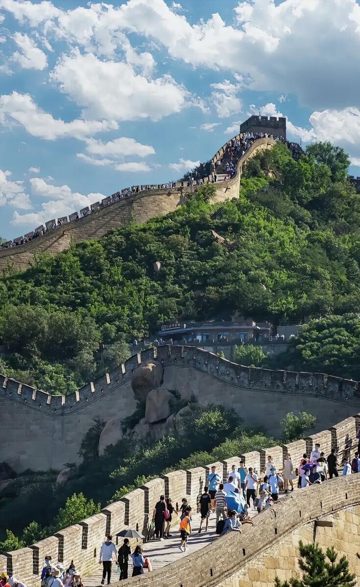 великая китайская стена Бадалинга