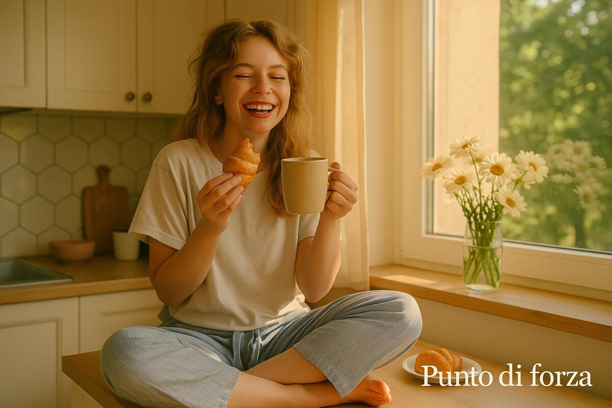 Punto di forza - твоя точка опоры. Изображение создано в AI Sora.