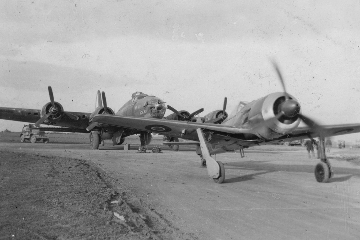 Focke-Wulf FW-190 PN999, Великобритания, Кимболтон, 8 января 1944 года