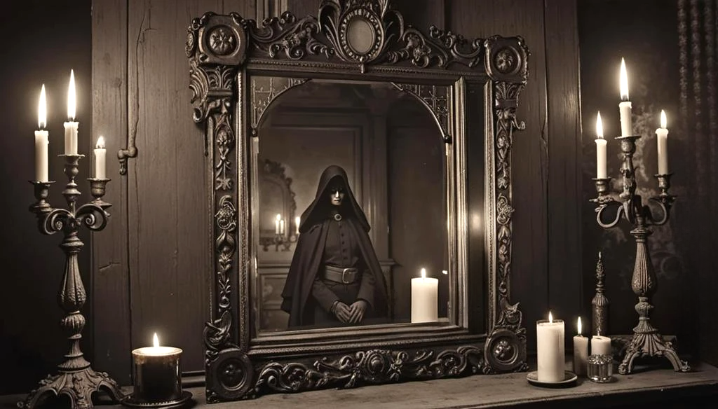 Алхимик создал зеркало с определённой целью.