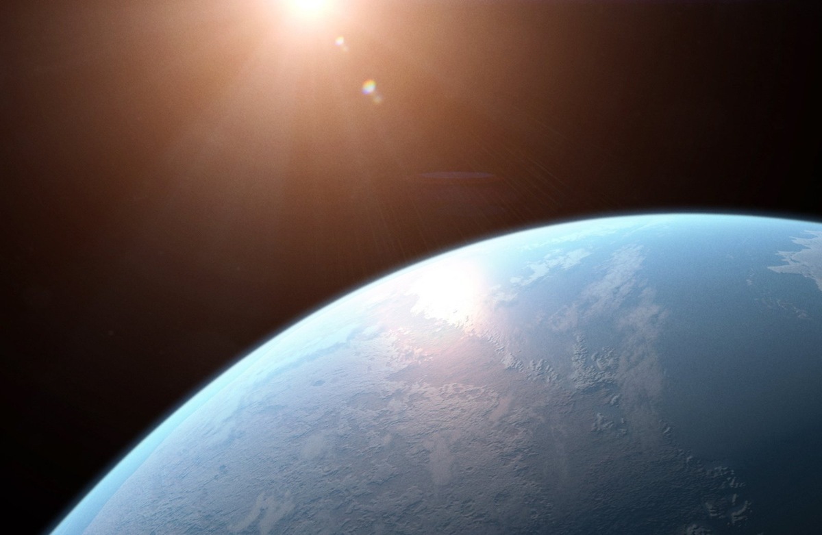    Жизнепригодная экзопланета в представлении художника