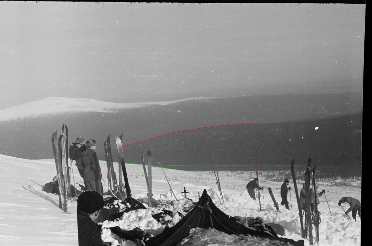 Место палатки группы Дятлова найдено поисковиками