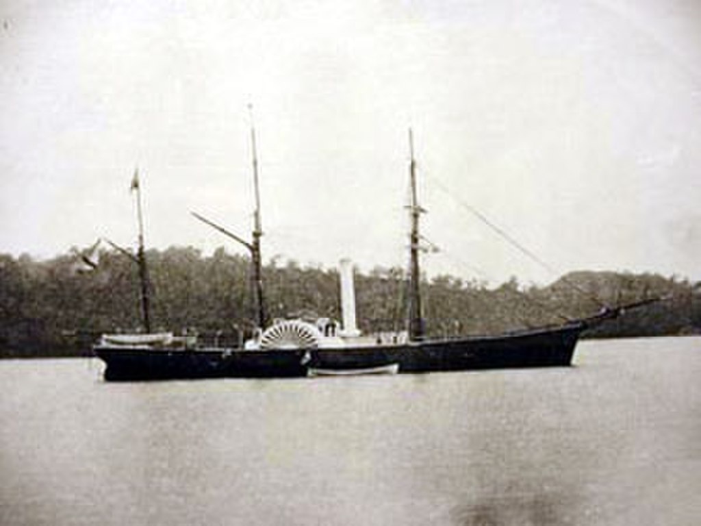  Пароходо-корвет «Америка». Из открытых источников.