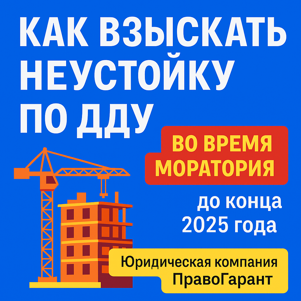 Взыскание неустойки с застройщика